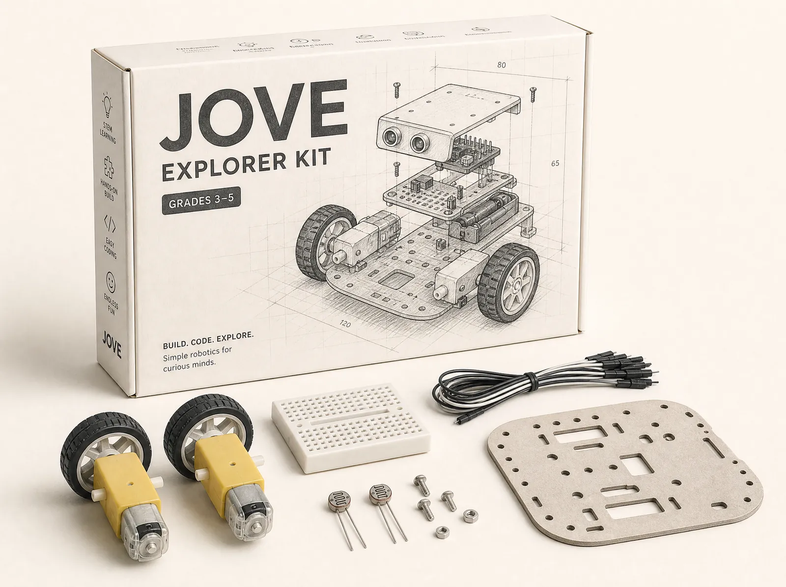 JOVE Explorer Kit — the kit box